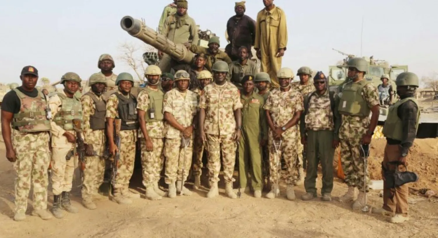 عناصر من الجيش النيجيري (أرشيفية)