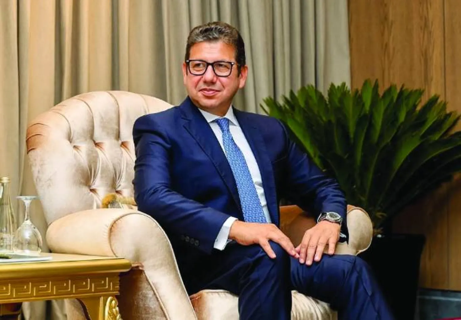 رئيس المخابرات المصرية حسن رشاد (القاهرة الإخبارية)