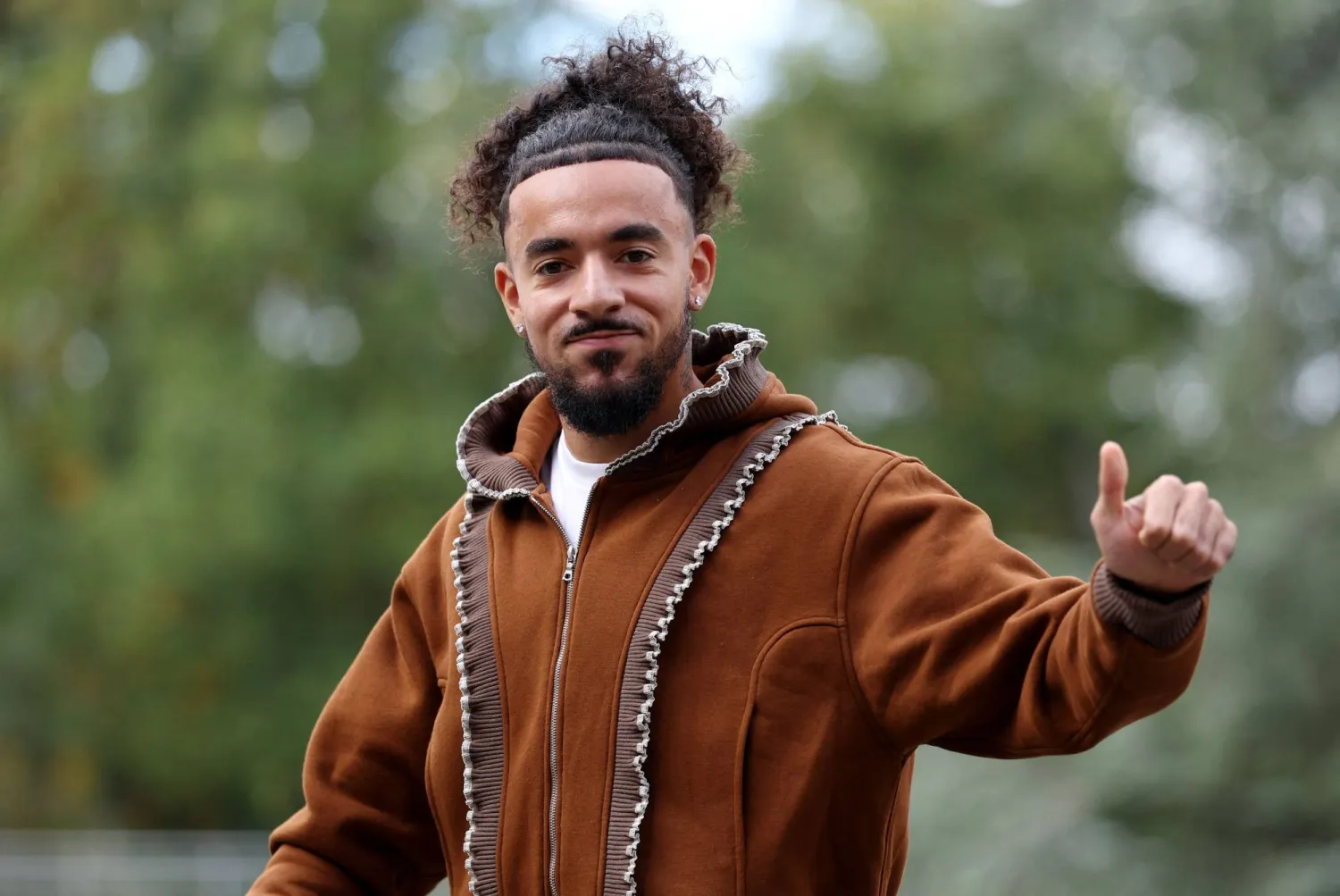 مالو غوستو لاعب تشيلسي المرشح للانتقال ليوفنتوس (أ.ف.ب) 