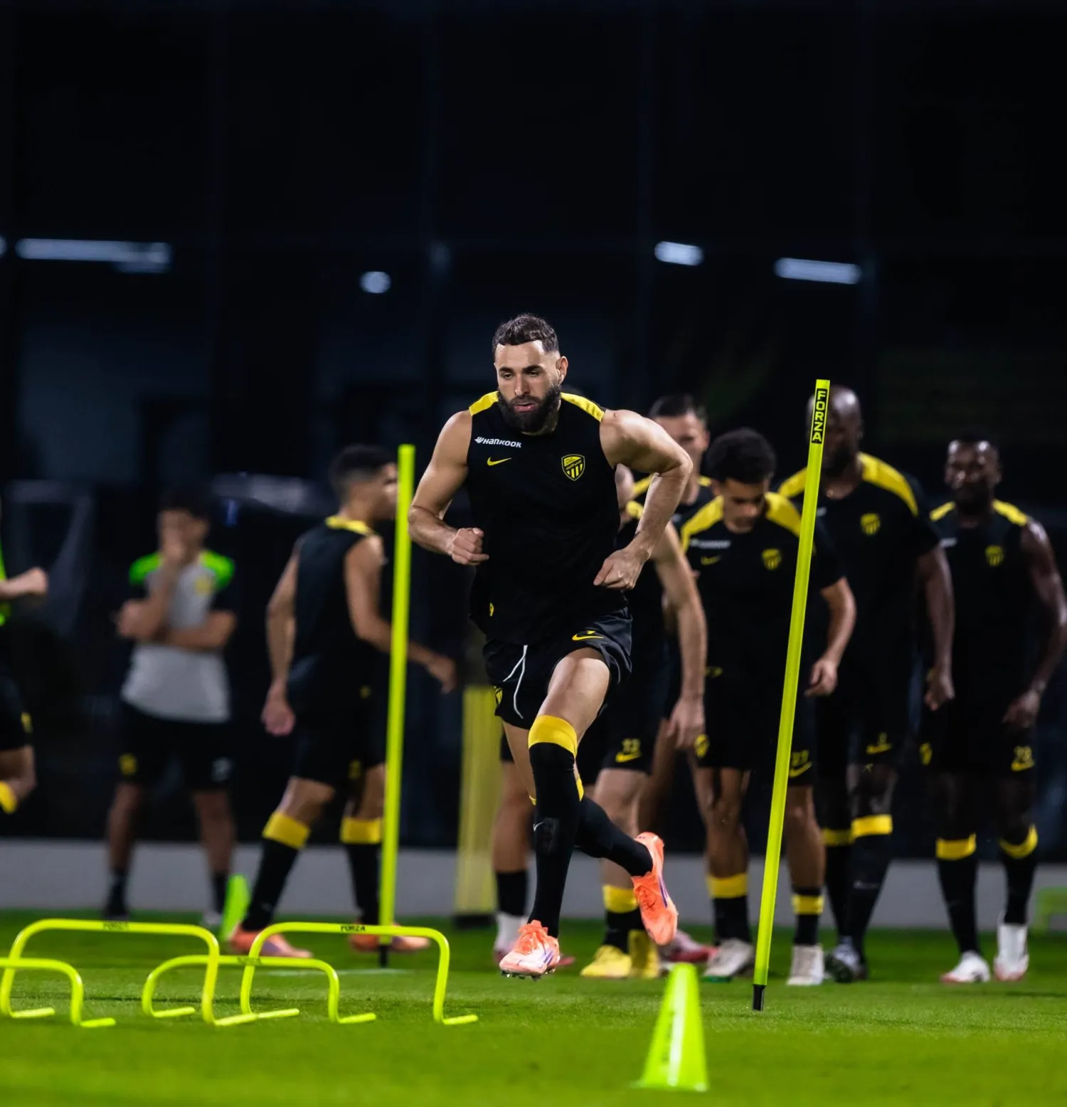 كريم بنزيمة سيقود الاتحاد في الكلاسيكو المرتقب (نادي الاتحاد)