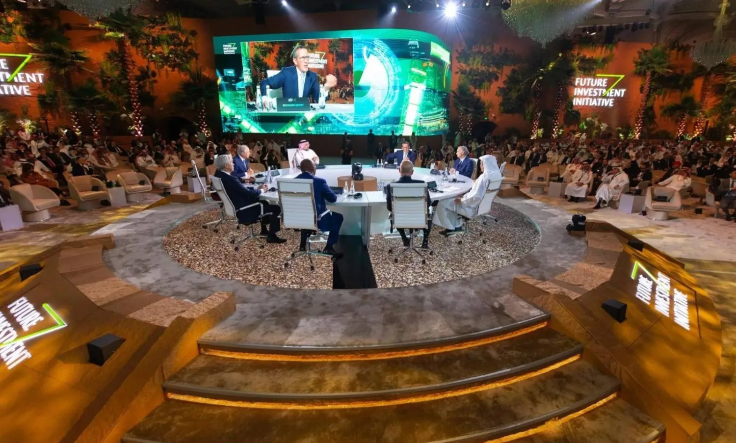 جانب من مؤتمر مبادرة مستقبل الاستثمار في إحدى النسخ الماضية (الشرق الأوسط)