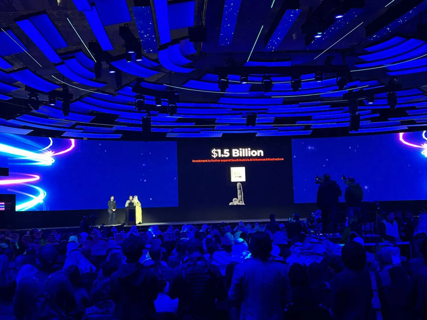 خلال إعلان «غروك» حصولها على التزام بقيمة 1.5 مليار دولار من السعودية (إكس)