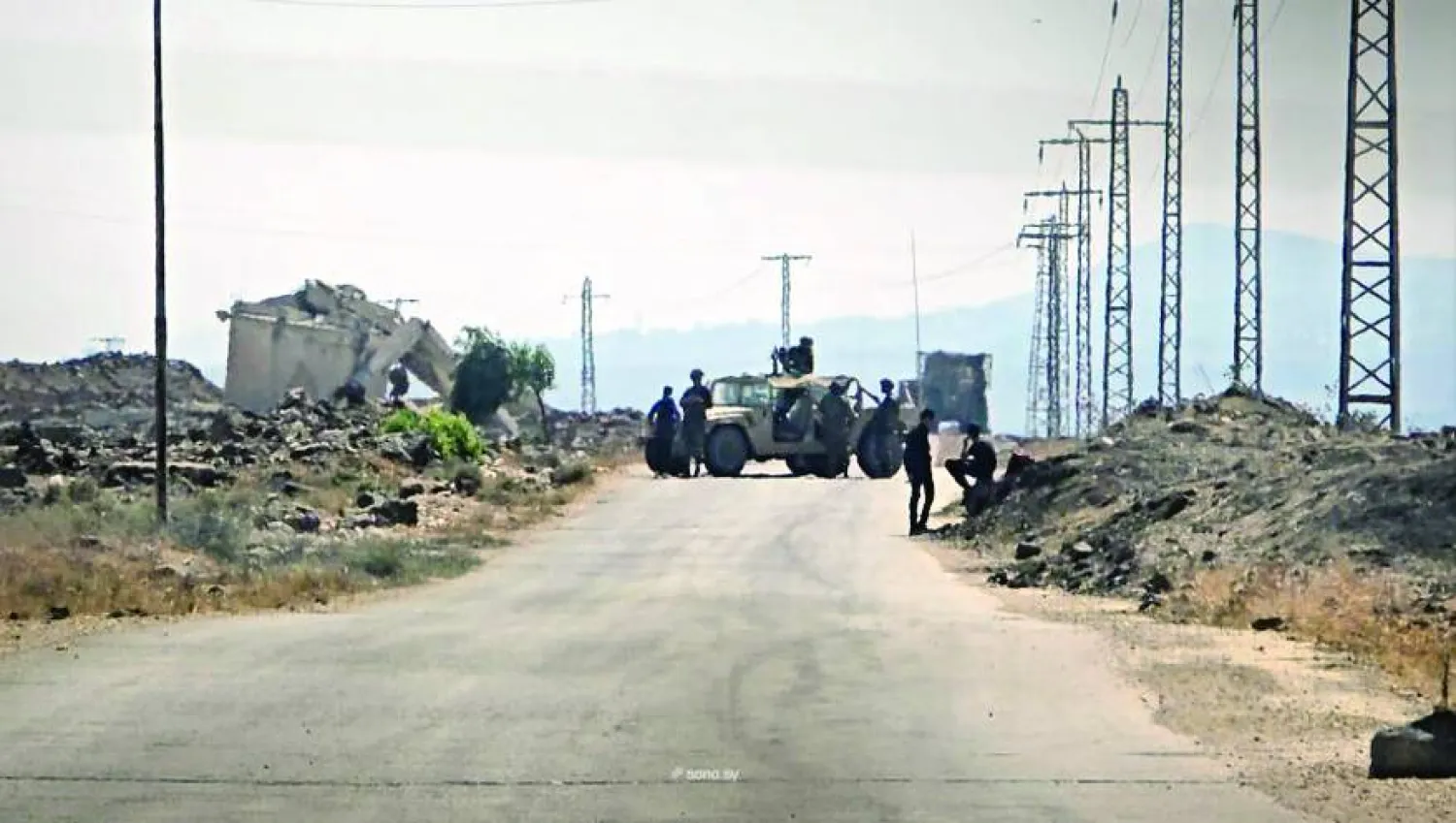 توغل القوات الإسرائيلية في بلدة صيدا بريف القنيطرة جنوب سوريا (أرشيفية - سانا)