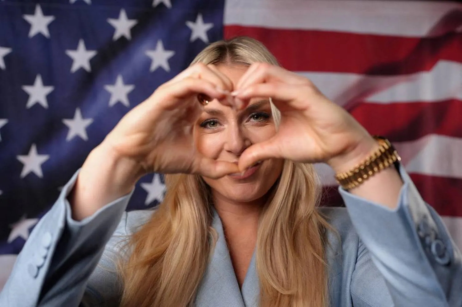 Milan-Cortina D'Ampezzo 2026 Winter Olympic Games - US Ski Team alpine skier Lindsey Vonn poses for a photograph at the Team USA Media Summit in Manhattan, in New York City, New York, US, October 28, 2025. (Reuters) 