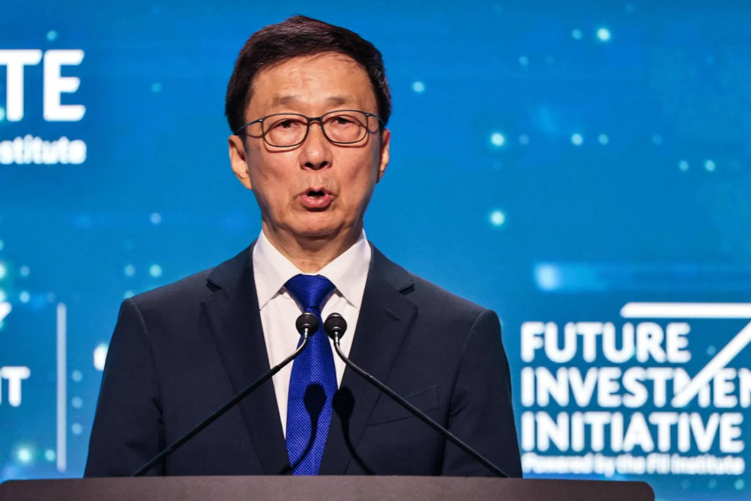 نائب الرئيس الصيني هان تشنغ (أ.ف.ب)