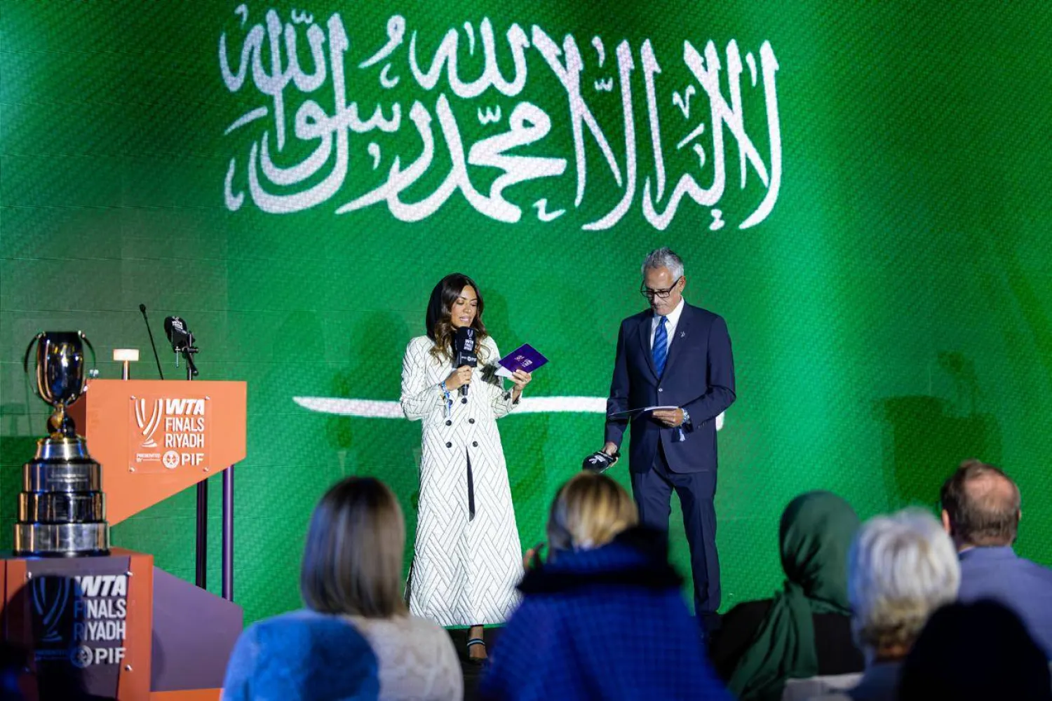 قرعة نهائيات بطولة رابطة محترفات التنس سحبت في الرياض (الاتحاد السعودي للتنس)