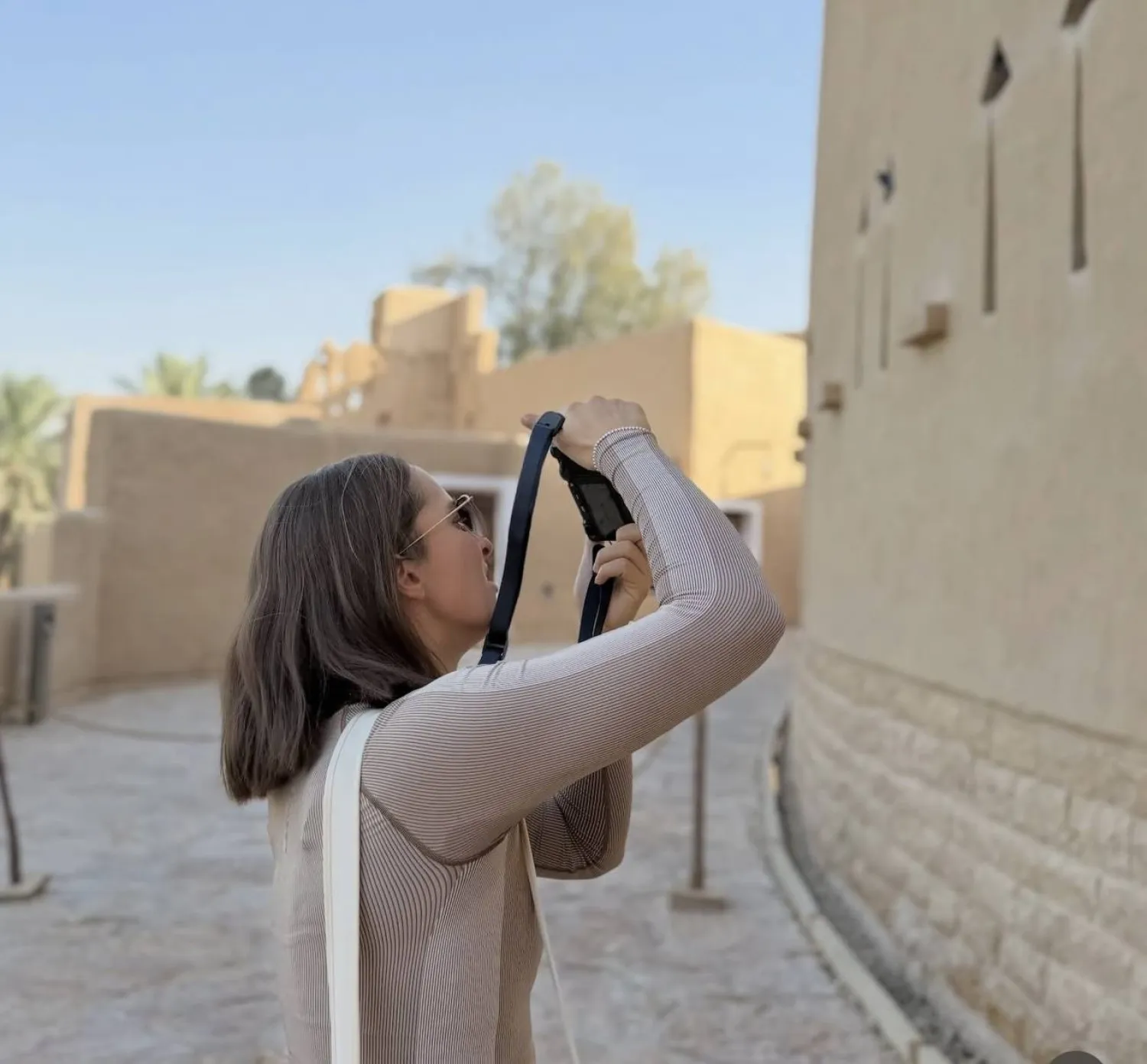 أبرزت شفيونتيك عراقة المدينة من خلال الصور التي نشرتها (حسابها في إنستغرام)