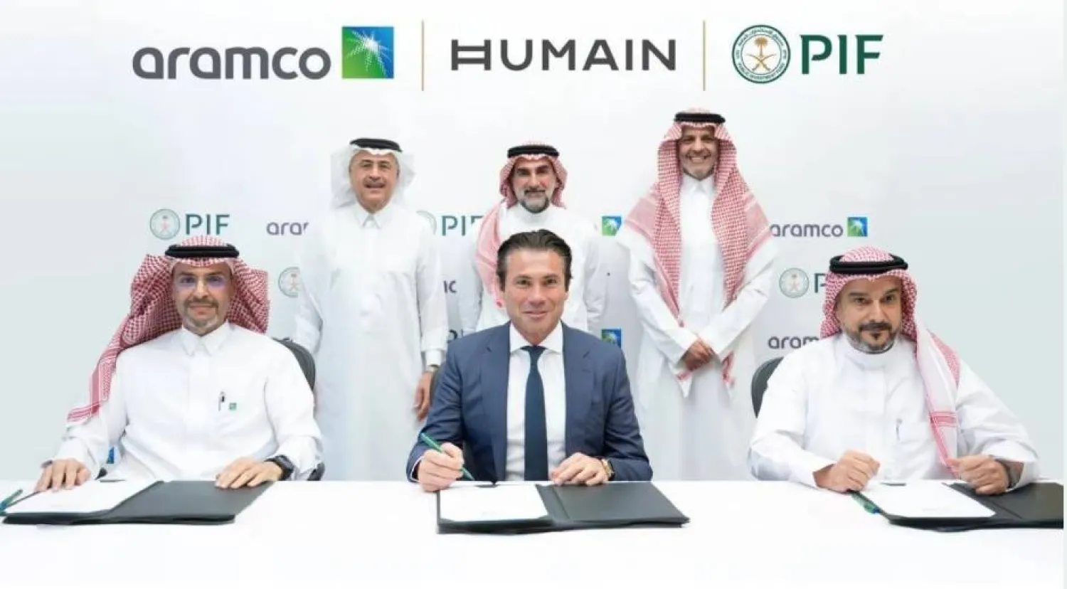 The deal aims to combine PIF and Aramco's AI assets and expertise under Humain. Photo: Aramco