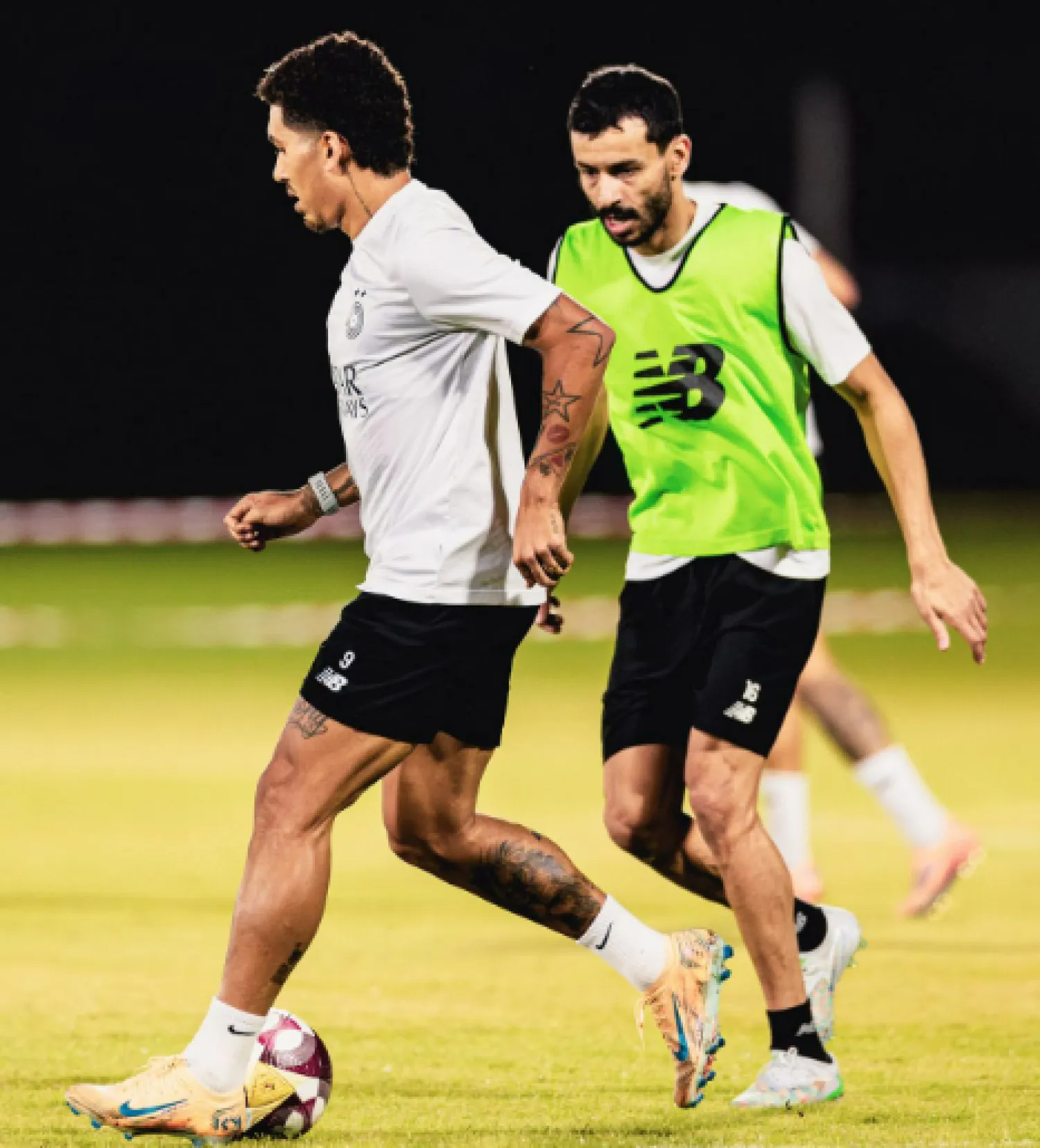 من تدريبات السد الأخيرة استعداداً لمواجهة الريان (نادي السد)