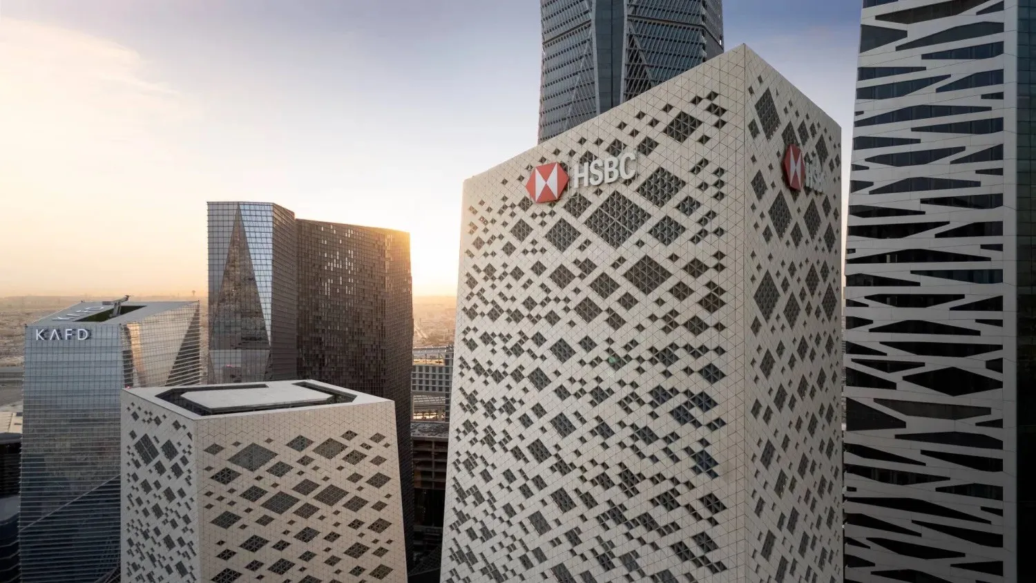 HSBC Group headquarters in the Saudi capital, Riyadh (Asharq Al-Awsat)
