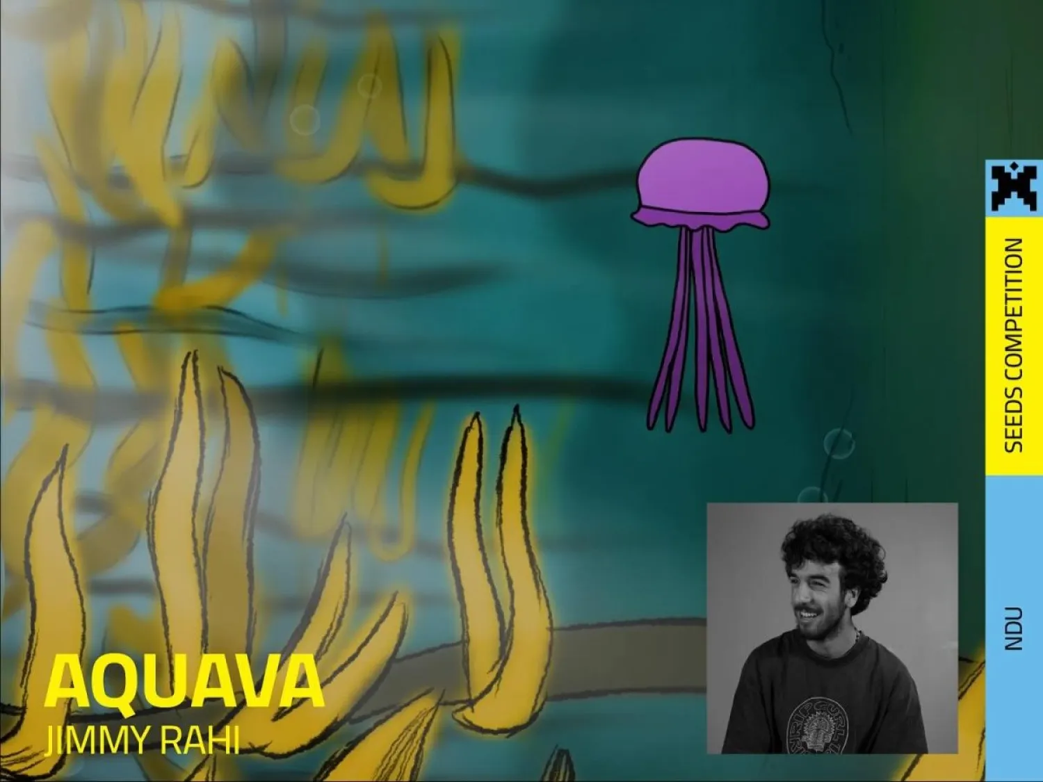 من جامعة «إن دي يو» يشارك جيمي راعي بفيلم «أكوافا»... (الجهة المنظمة)