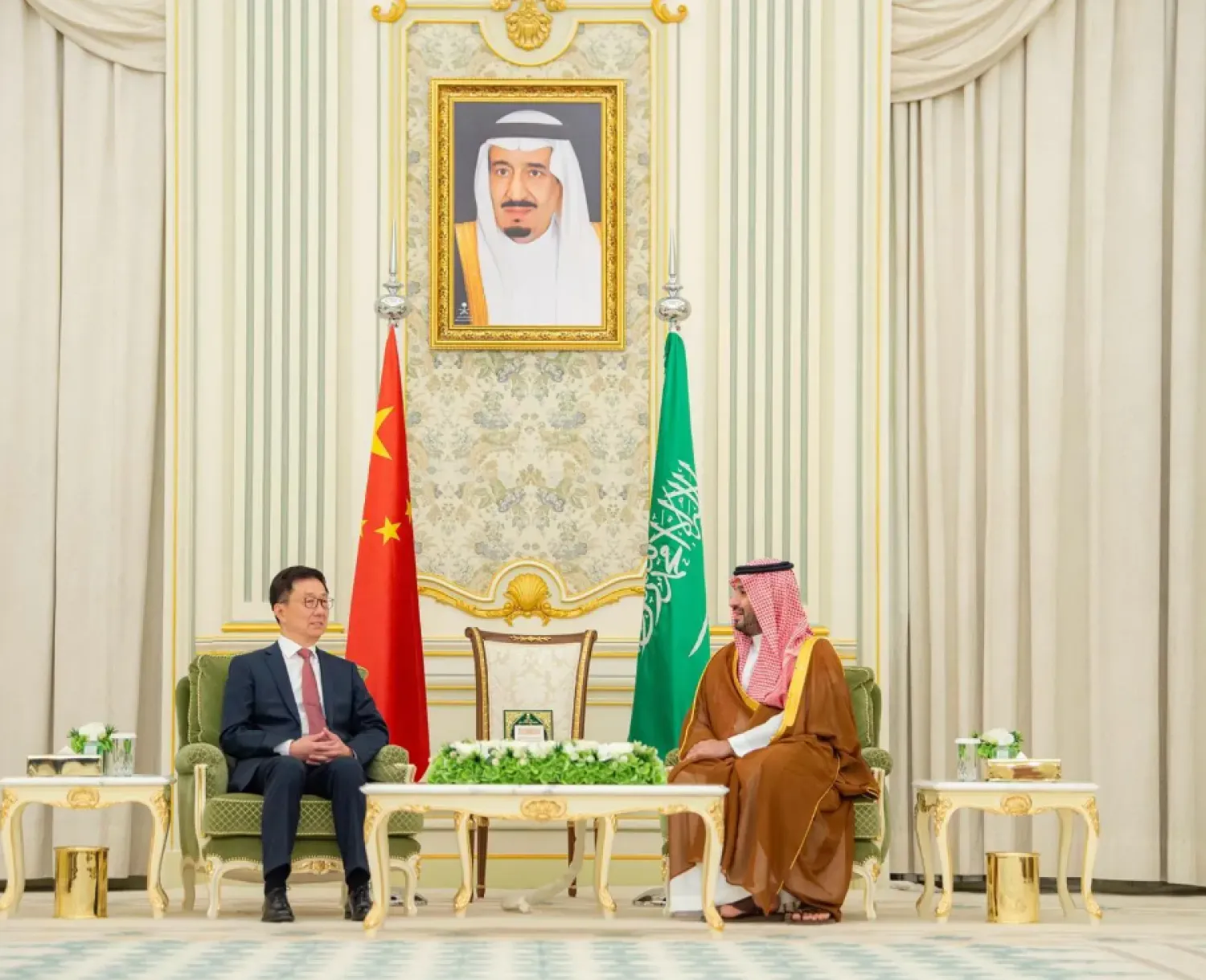 The two sides reviewed relations between the two friendly countries - SPA