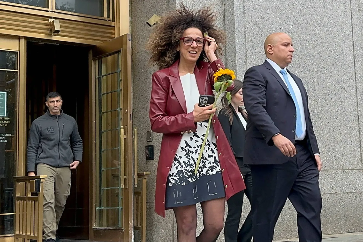 مسيح علي نجاد المواطنة الأميركية من أصل إيراني (أ.ب)