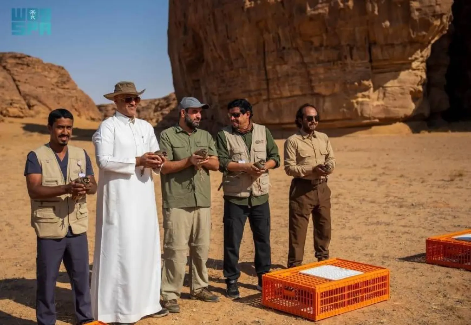 The release demonstrates the center's commitment to protecting natural habitats across the Kingdom. SPA