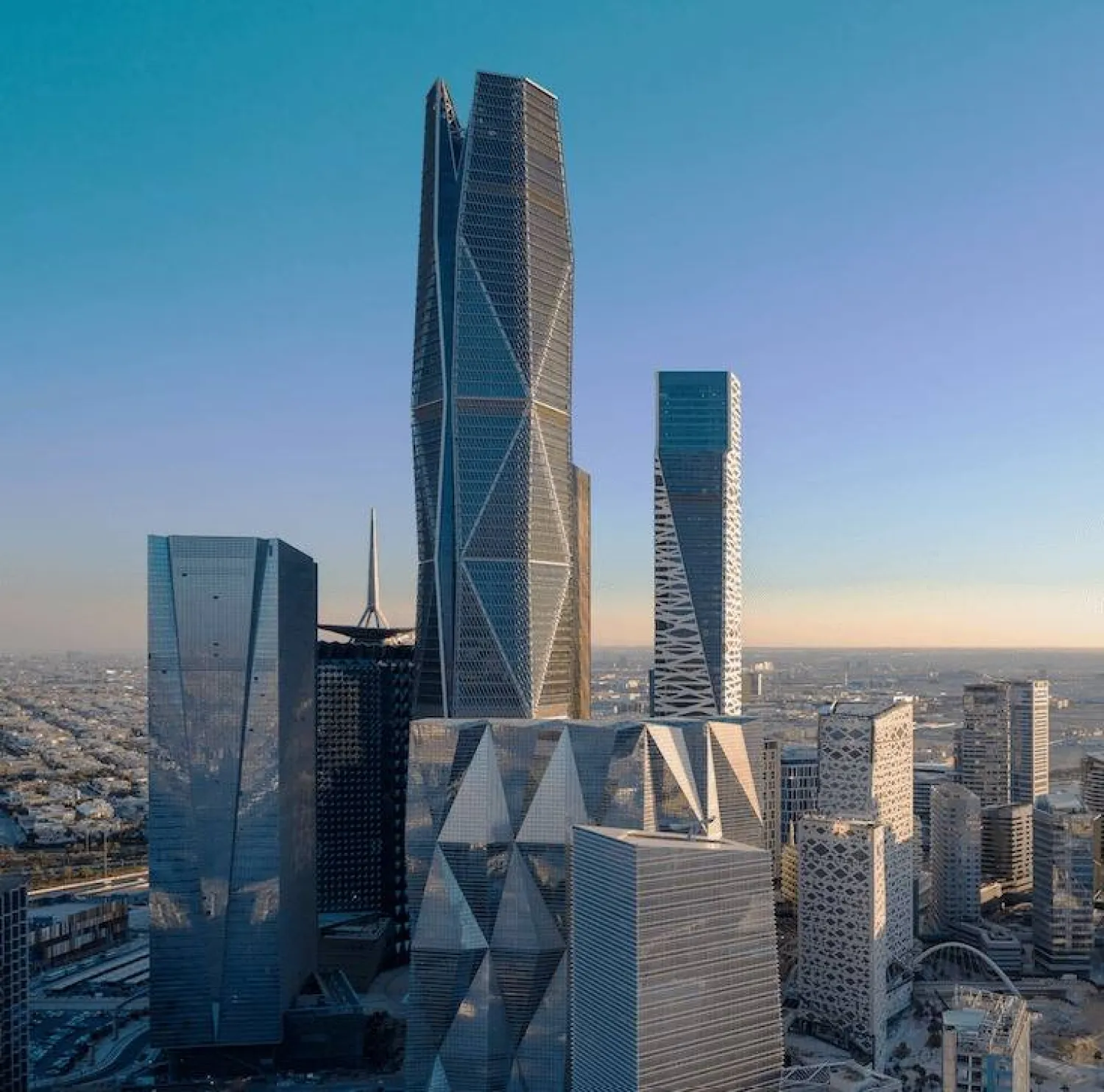 مركز الملك عبد الله المالي بالرياض (الشرق الأوسط)