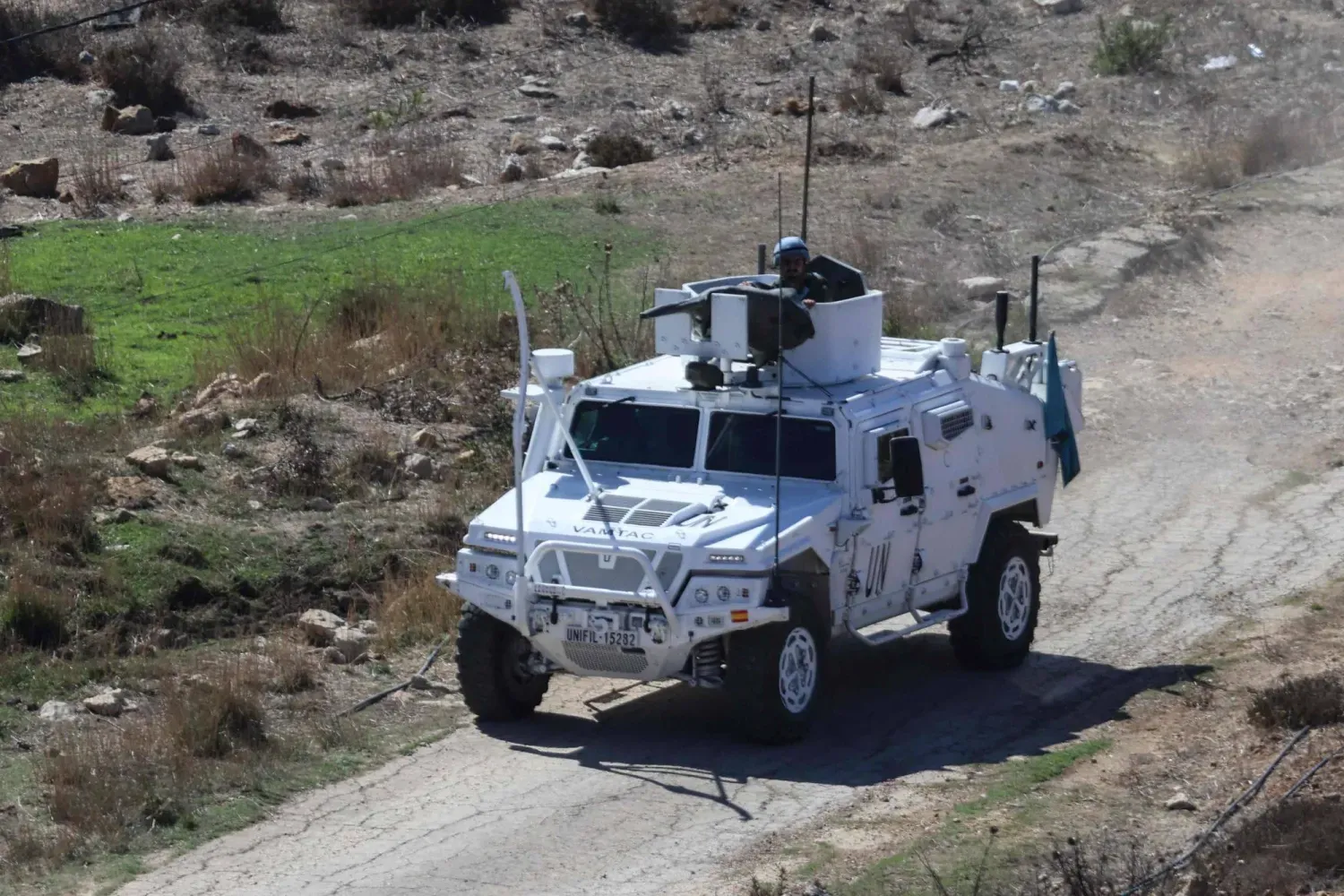 Güney Lübnan'daki UNIFIL güçleri (AFP)