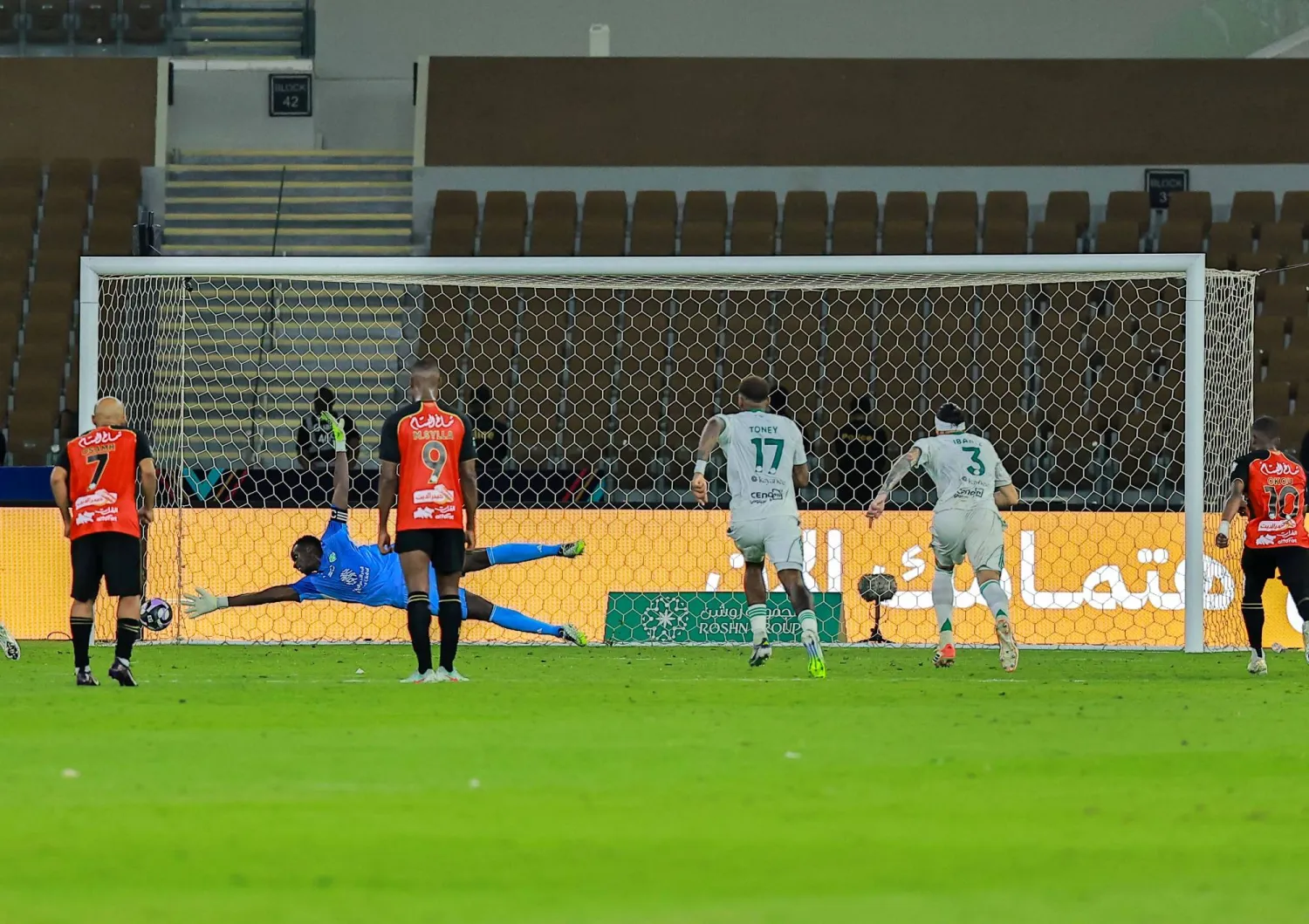 هدف التعادل للرياض جاء في الوقت القاتل (تصوير: محمد المانع)