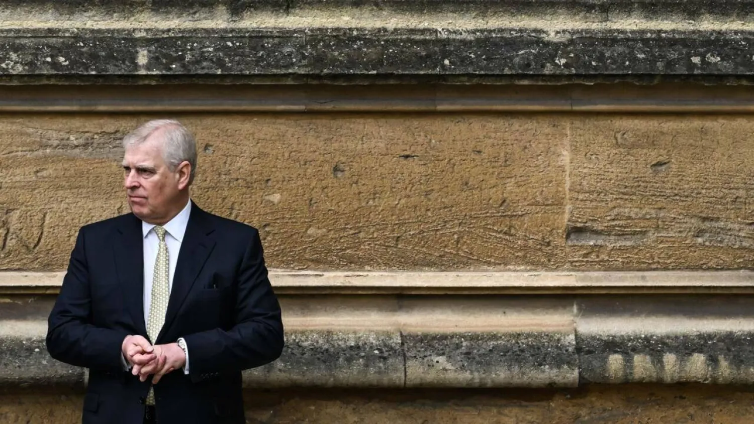 The death of Queen Elizabeth II in 2022 left Andrew exposed, as he hurtled towards his downfall. JUSTIN TALLIS / AFP/File
