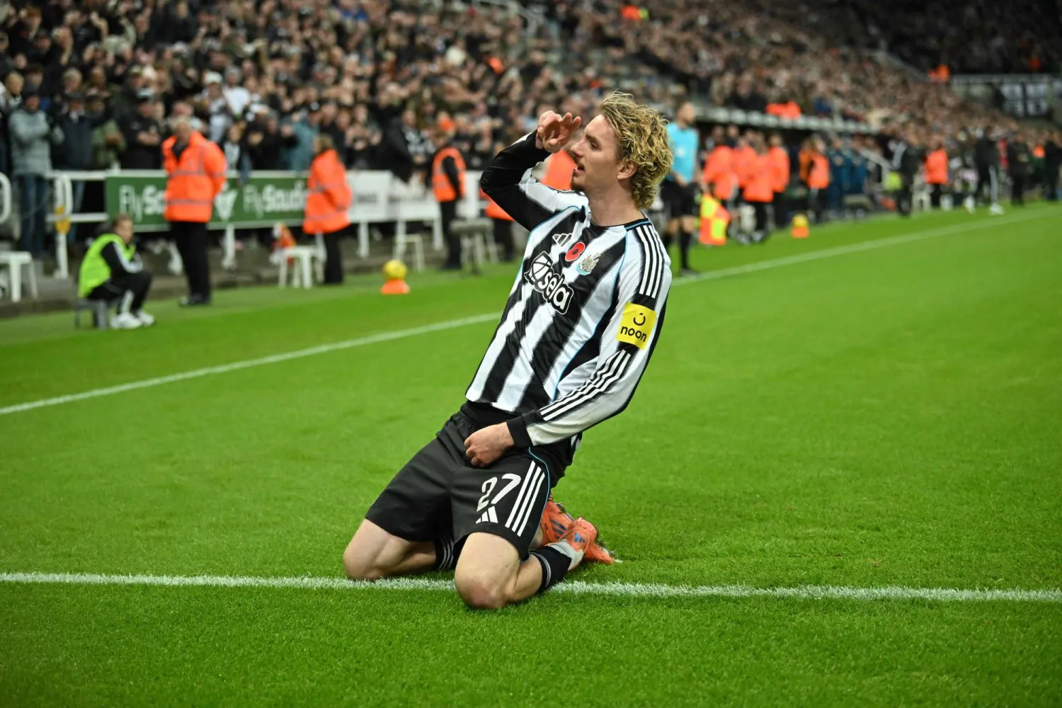 نيك فولتيماده يتألق هذا الموسم مع نيوكاسل (أ.ف.ب)