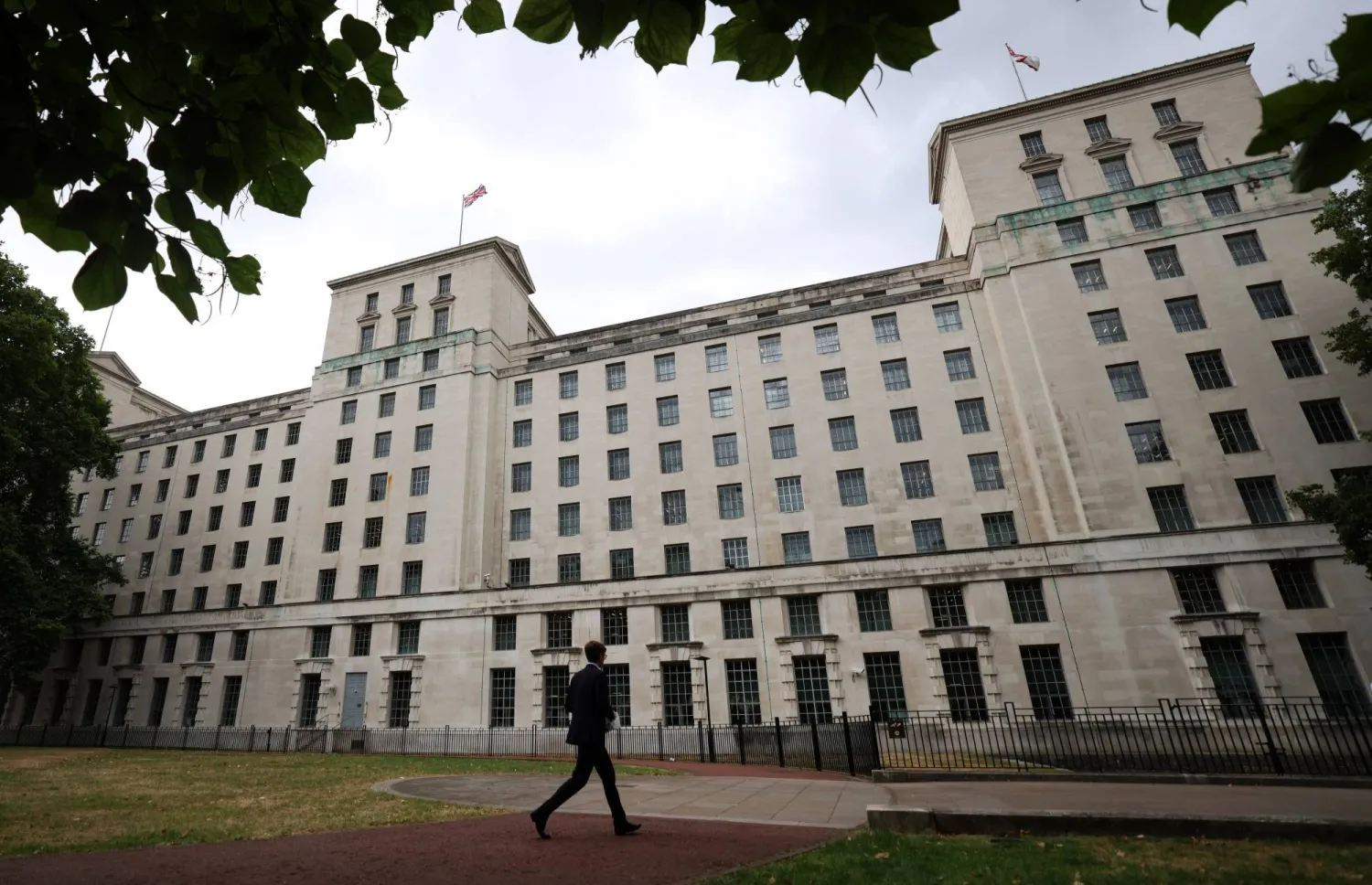 وزارة الدفاع البريطانية في لندن (إ.ب.أ)