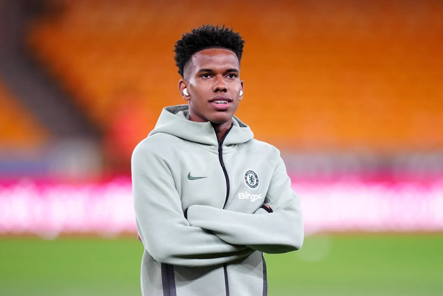 البرازيلي ويليان ستيفاو لاعب تشيلسي الإنجليزي (د.ب.أ)