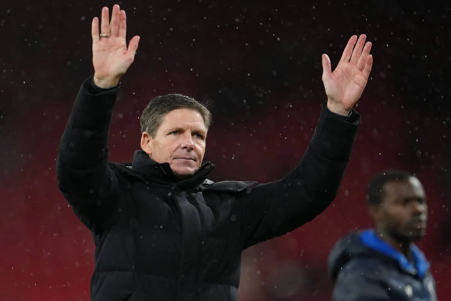 النمساوي أوليفر غلاسنر مدرب كريستال بالاس (أ.ب)