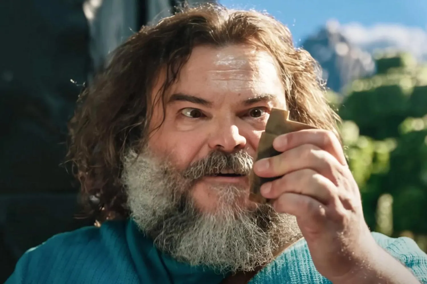 Jack Black, oyunun ikonik karakteri Steve'e hayat veriyor (Warner Bros.)