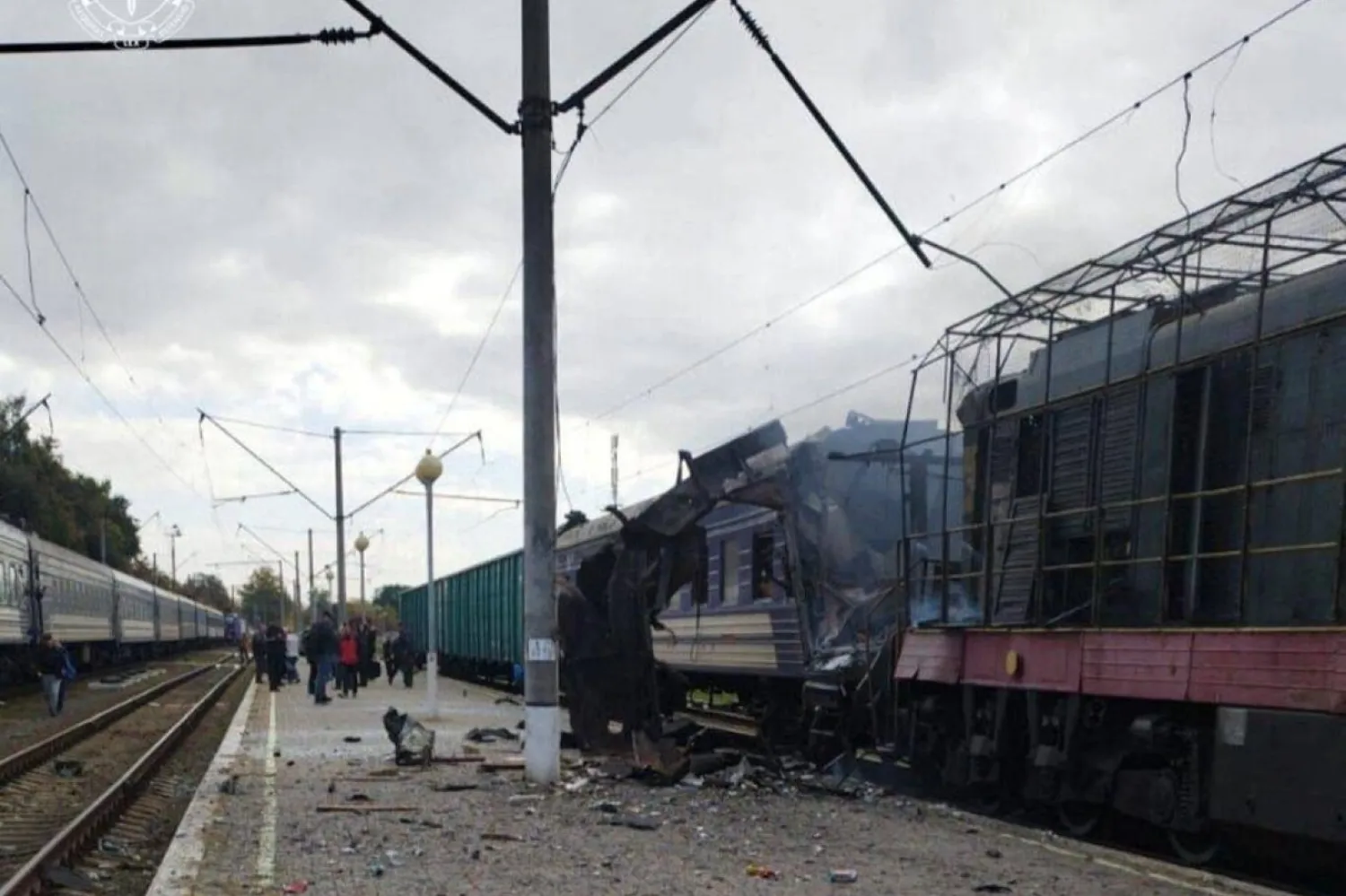 Rus ordusunun bu ay başında Ukrayna'daki tren istasyonuna düzenlediği saldırıda üç çocuk da yaralanmıştı (Reuters)