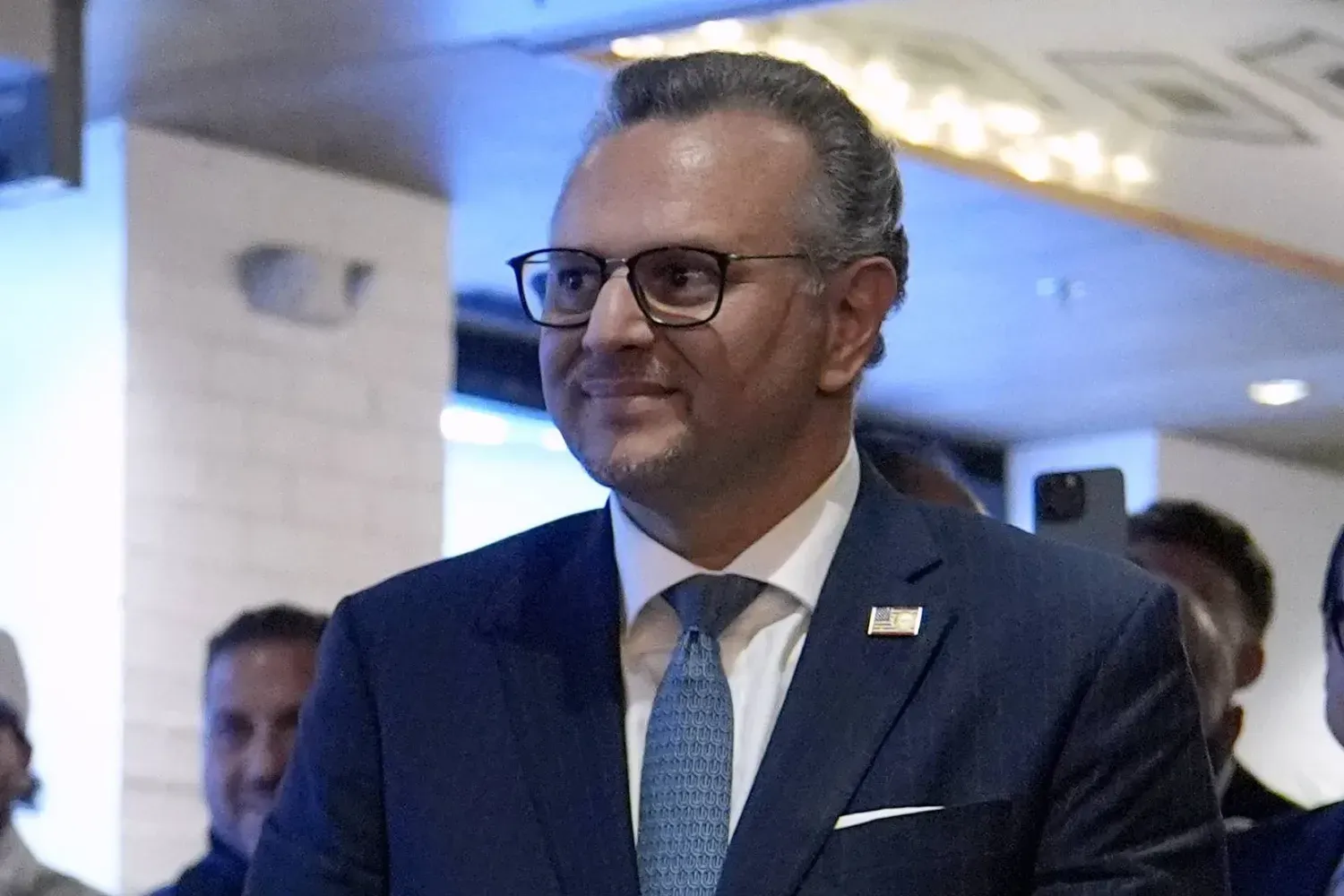 Trump'ın Arap dünyası ve Ortadoğu işlerinden sorumlu kıdemli danışmanı Massad Boulos (Arşiv-AP)