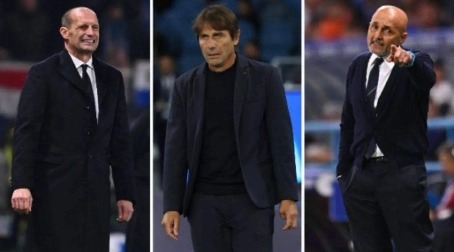 سباليتي وكونتي وإليغري يجتمعون للمرة الأولى في إيطاليا (لاغازيتا ديللوسبورتس)