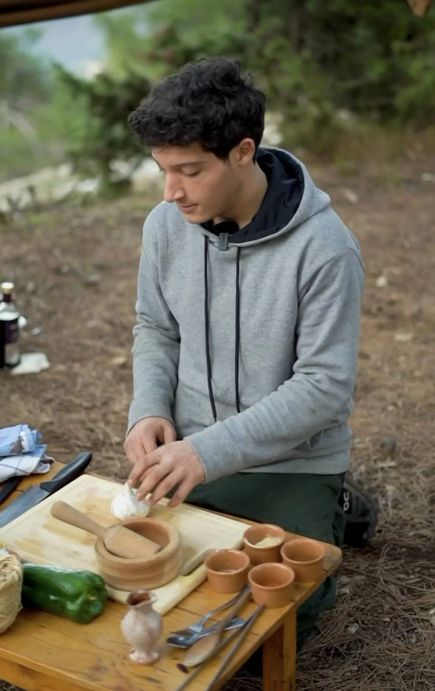 اشتهر بلكنته الشمالة وطريقته في الطهي (إنستغرام)