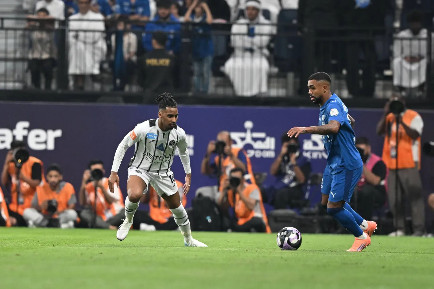 الهلال تغلب على الشباب بشق الأنفس (تصوير: عبدالرحمن السالم)