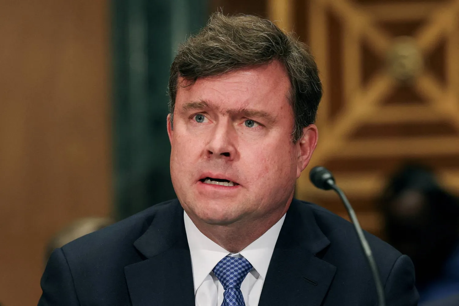 جان هیرلی، معاون وزیر خزانهداری ایالات متحده (رویترز)