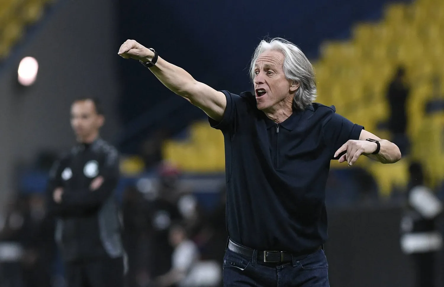 البرتغالي خورخي خيسوس مدرب فريق النصر (رويترز) 