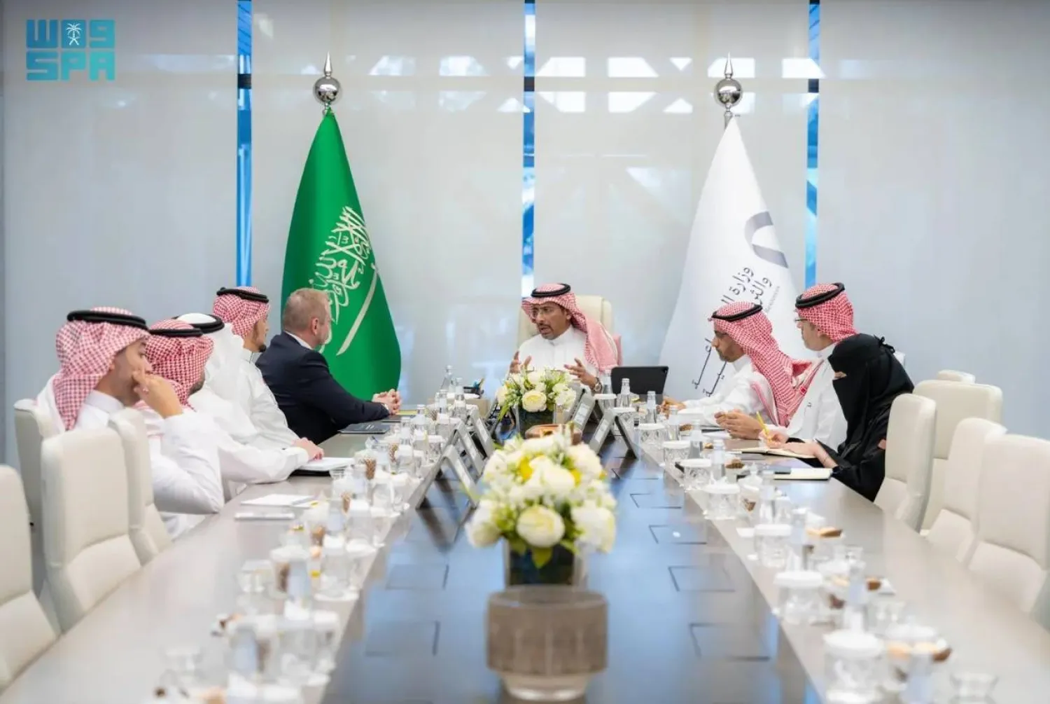 The meetings were held on the sidelines of the ninth edition of the Future Investment Initiative (FII9) Conference in Riyadh. SPA