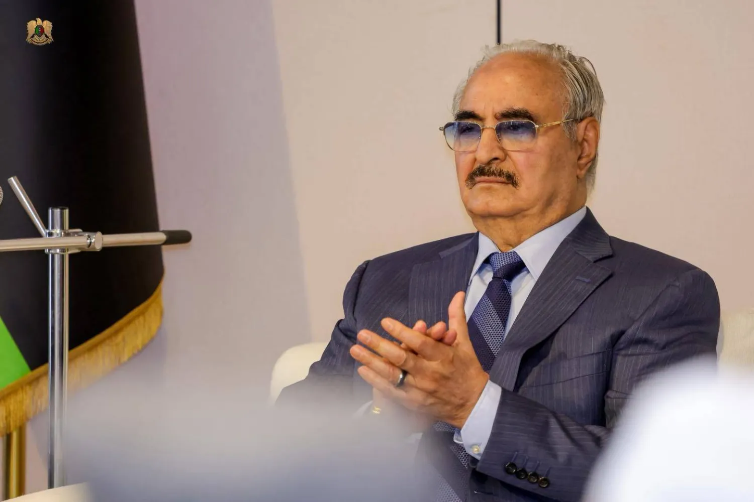 المشير خليفة حفتر قائد الجيش الوطني الليبي (الجيش الوطني الليبي عبر «فيسبوك»)