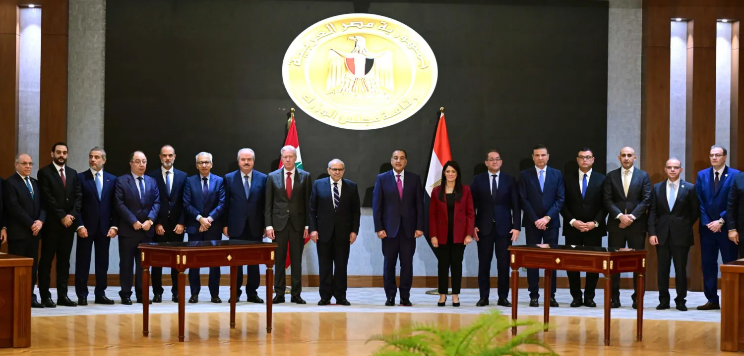 اجتماع اللجنة العليا المصرية - اللبنانية في القاهرة (مجلس الوزراء المصري)