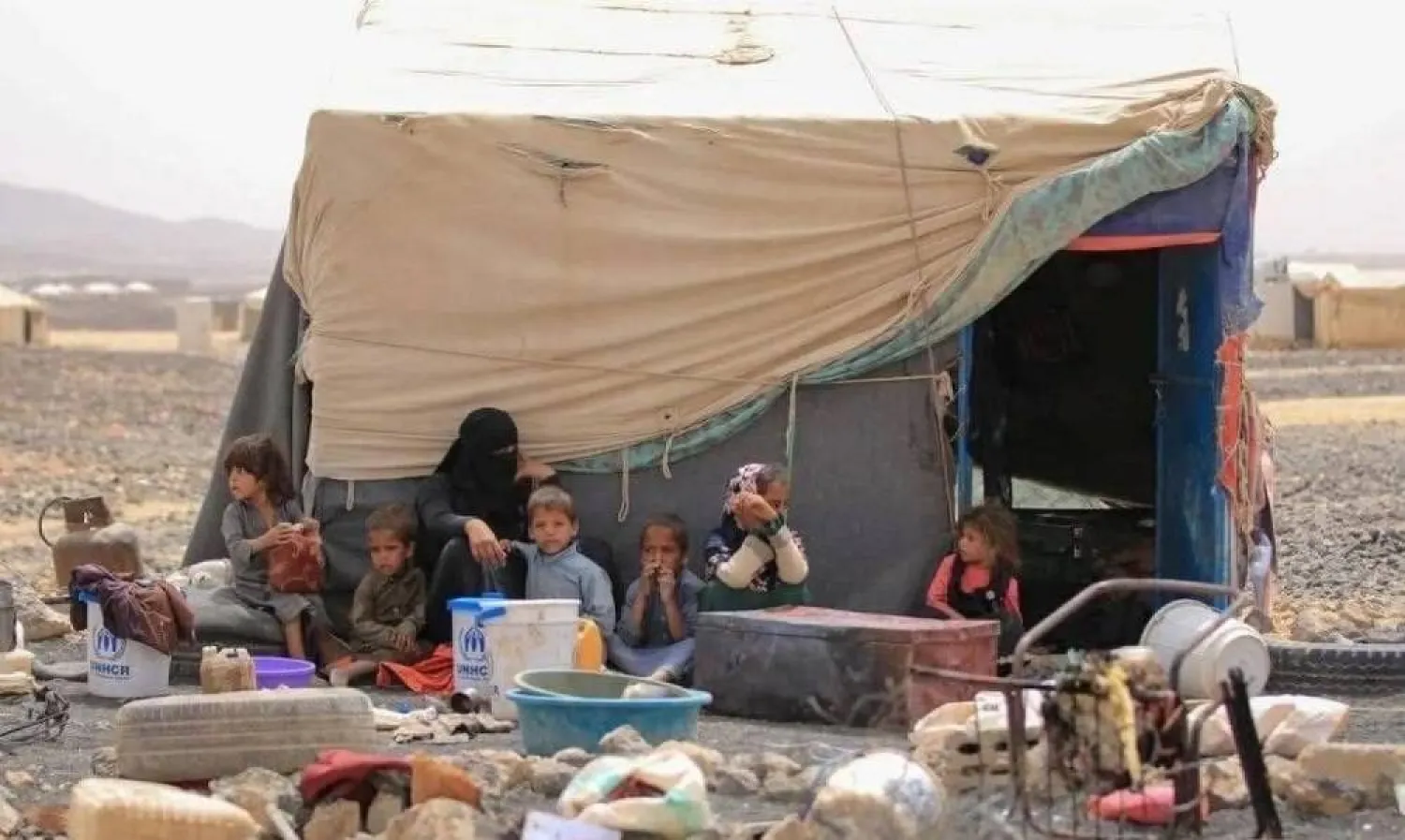 Internally displaced Yemenis are among the most vulnerable groups, particularly those living in camps. (UNHCR)