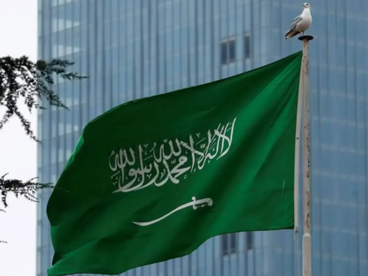 File photo of the Saudi flag/AAWSAT
