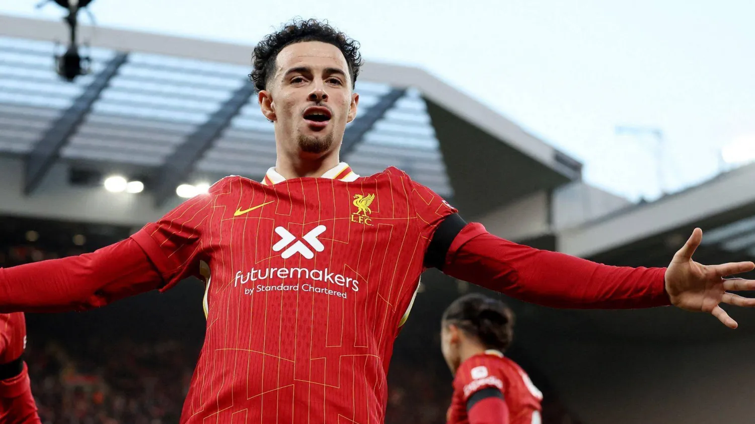 كورتيس جونز لاعب وسط ليفربول (بي بي سي)