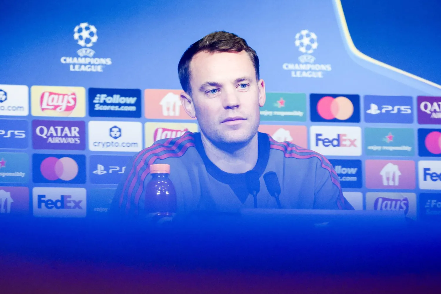 الحارس الألماني المخضرم مانويل نوير (إ.ب.أ) 