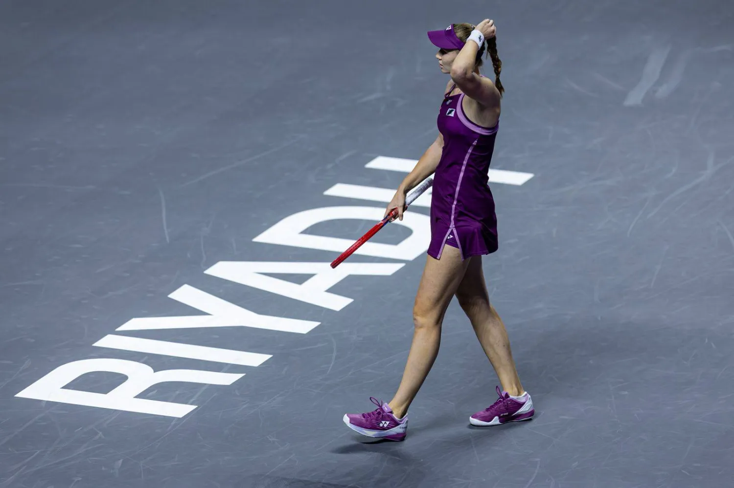 منافسات الجولة الختامية لتنس السيدات تتواصل في الرياض (وزارة الرياضة)