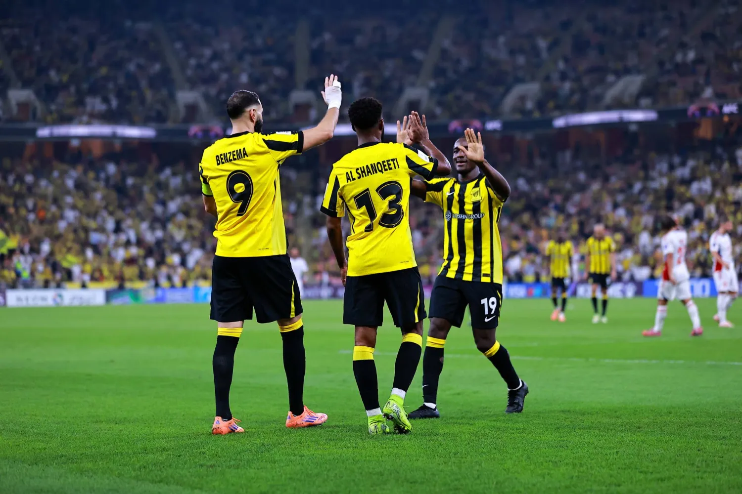 نجح الاتحاد في مواصلة رحلة انتصاراته الآسيوية للجولة الثانية على التوالي (تصوير: محمد المانع)