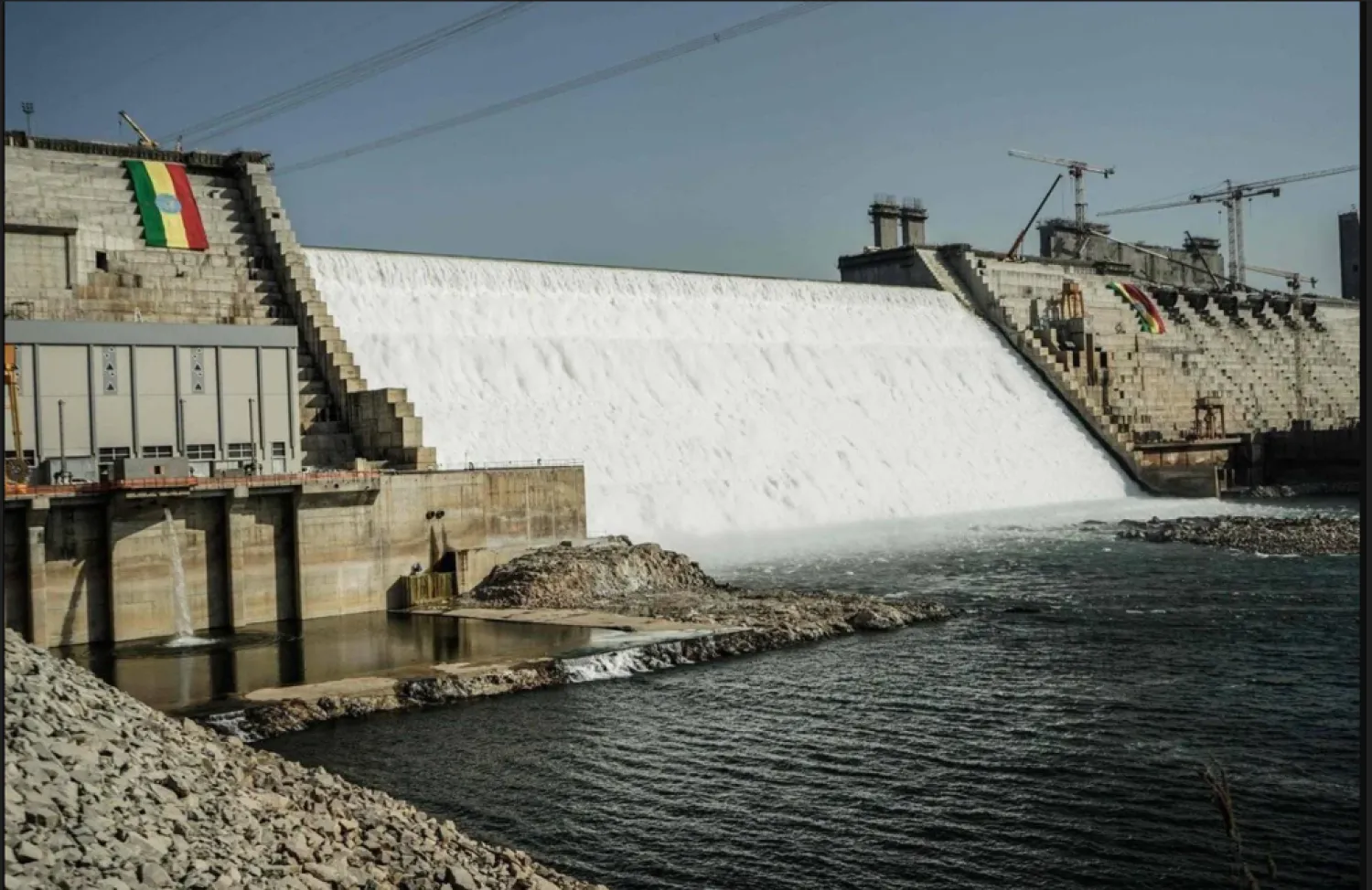 سد النهضة الإثيوبي (أ.ف.ب)