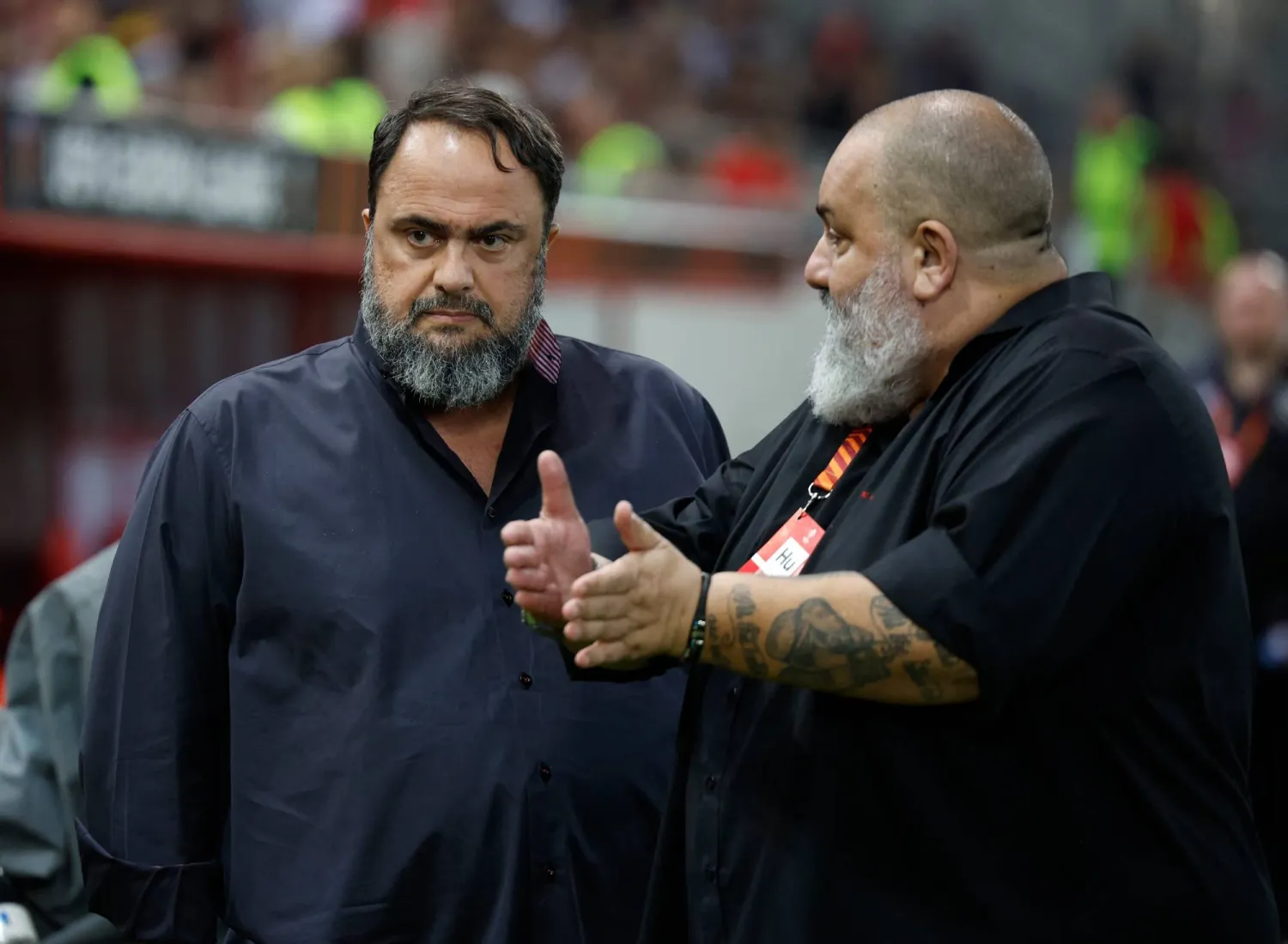 إيفانغيلوس ماريناكيس رئيس نادي أولمبياكوس (رويترز)