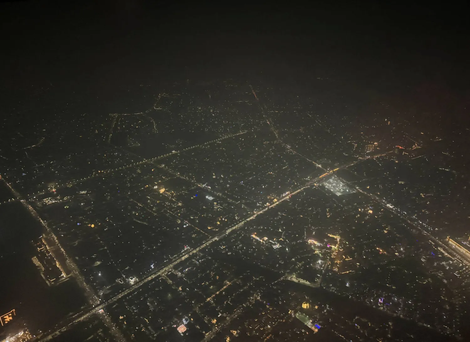 An aerial view of the Delhi skyline on a smoggy evening in New Delhi, India October 30, 2025. REUTERS/Anushree Fadnavis