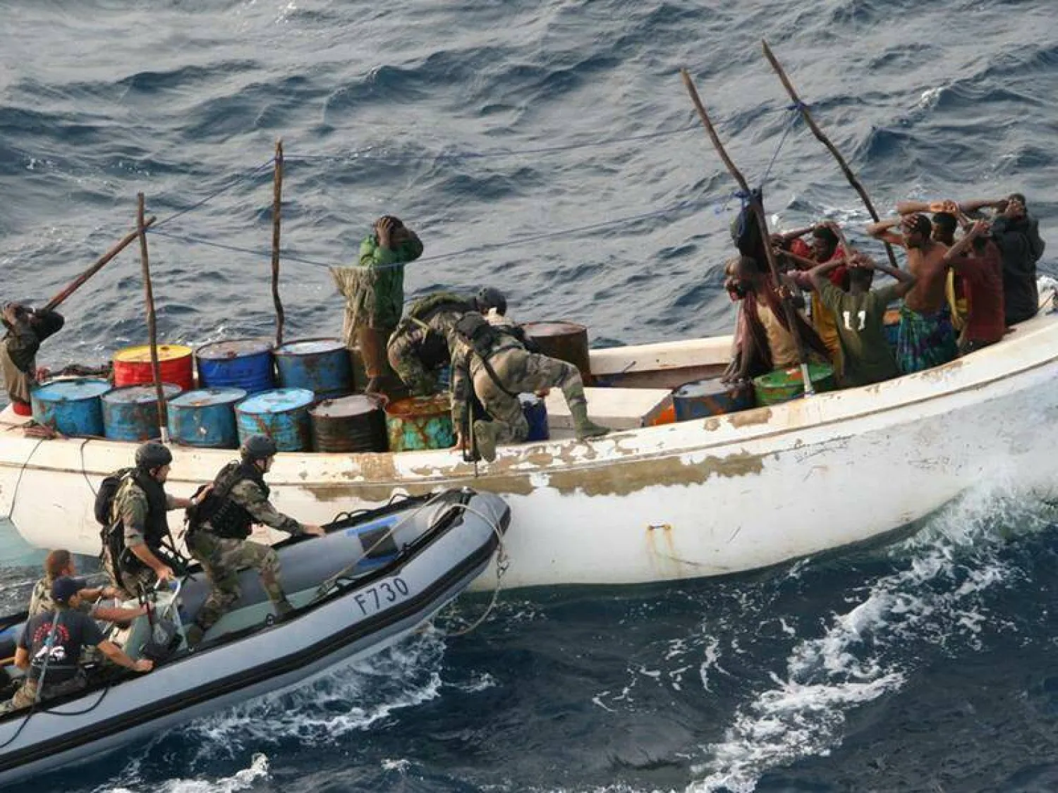 Piracy off the Somali coast peaked in 2011 but has resumed at a greater pace in the past year. Photo: AP PHOTO
