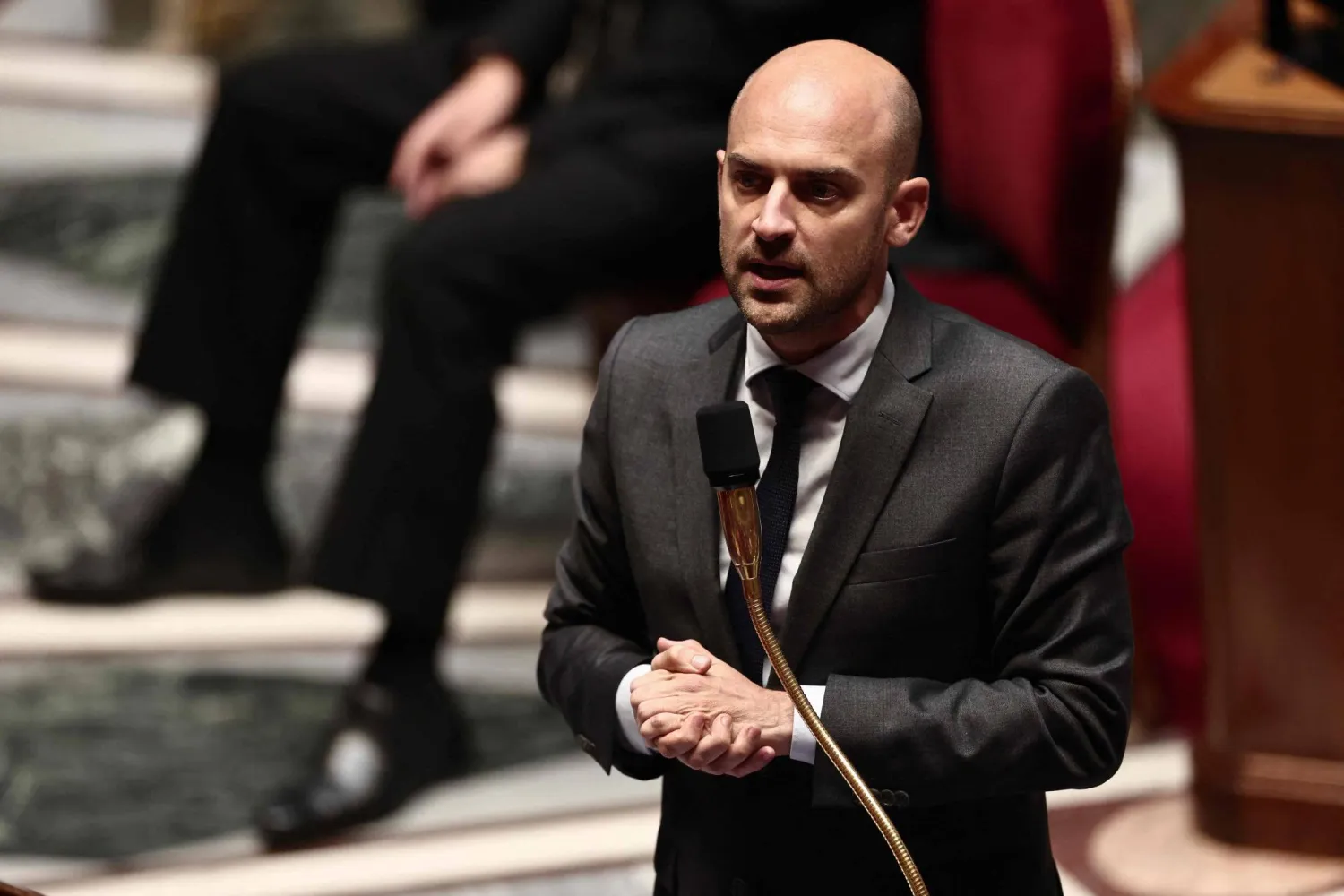 وزير الخارجية الفرنسي جان نويل بارو (أ.ف.ب)