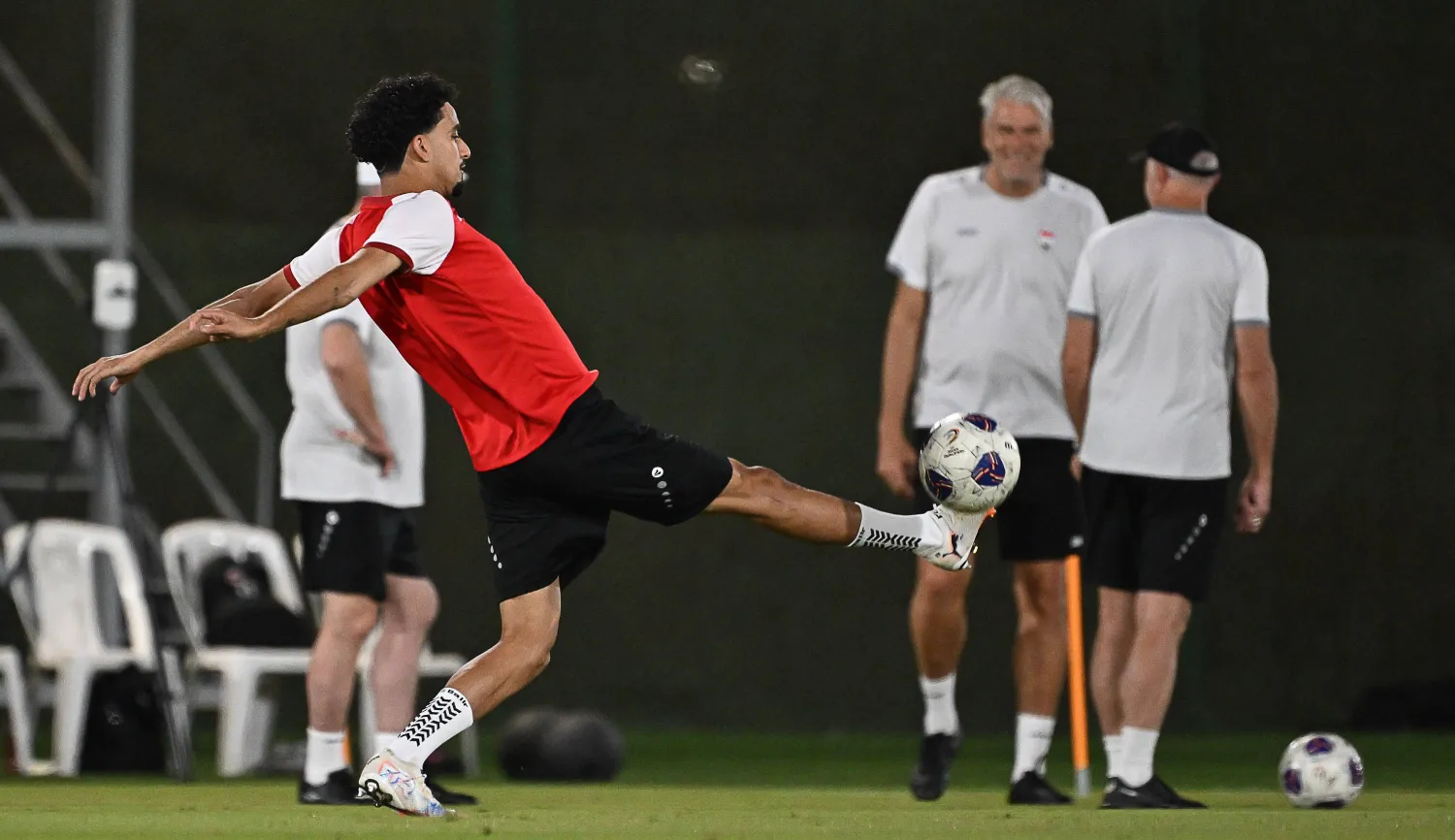 جانب من تحضيرات العراق (تصوير: علي خمج)