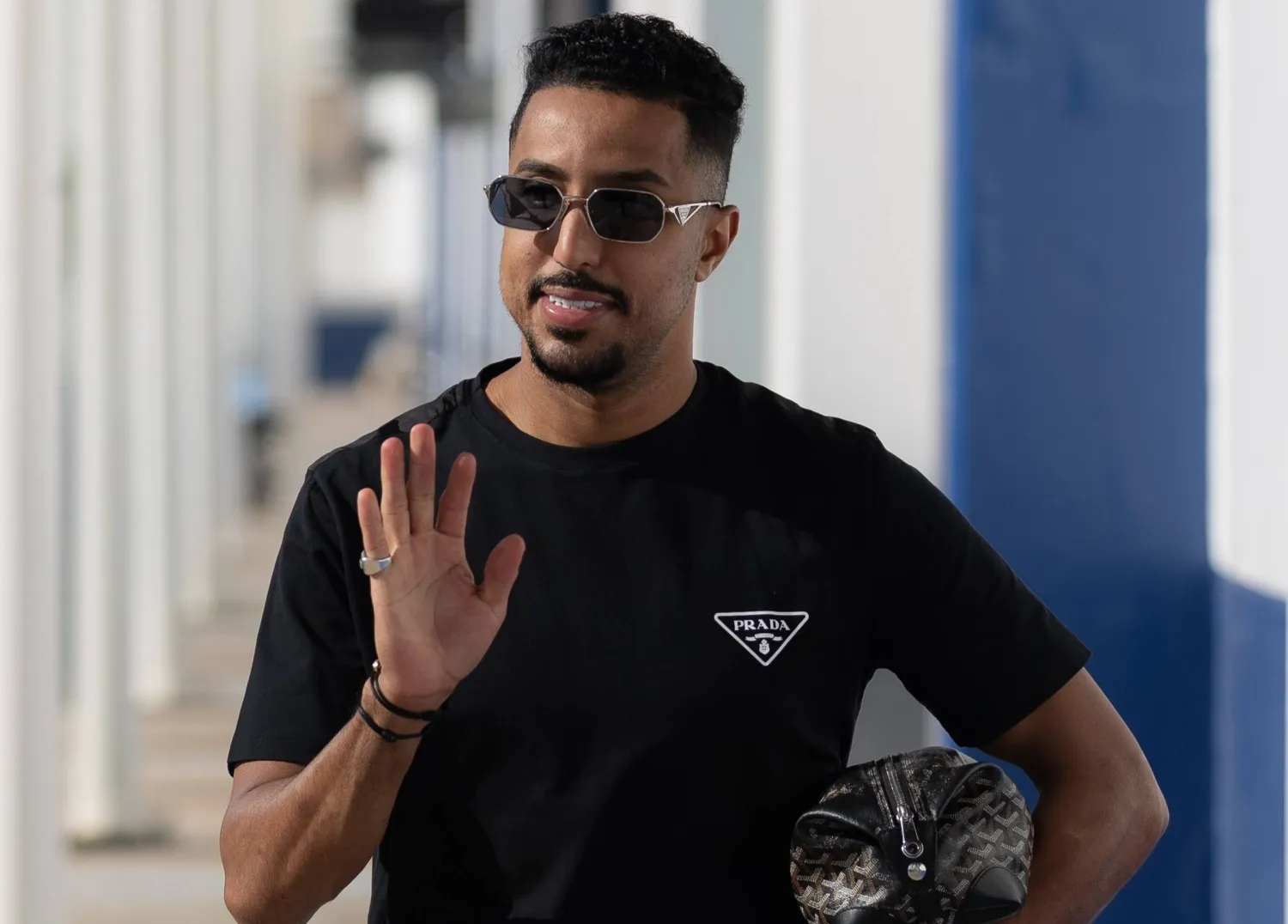 سالم الدوسري قدم مستويات لافتة الموسم الحالي (نادي الهلال) 